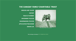 Desktop Screenshot of canadayfamily.org